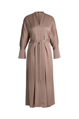 WINDSOR. Casual-Kleid Kaftan-Kleid braun