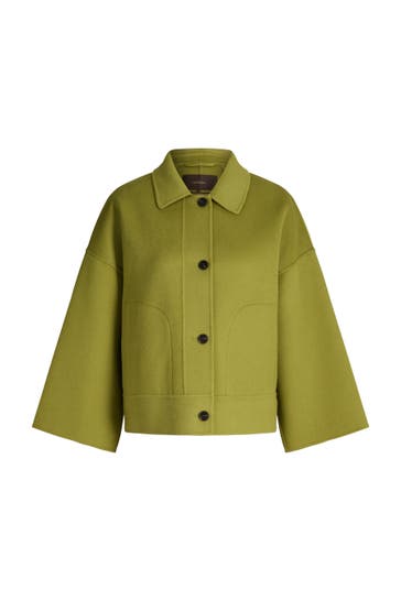 WINDSOR. Übergangsjacke Doubleface-Jacke grün