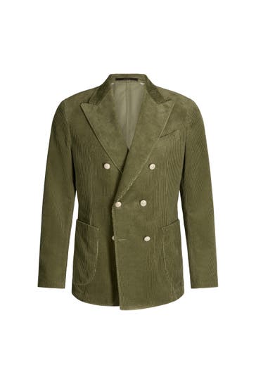 WINDSOR. Business-Sakko Salio grün Regular Fit