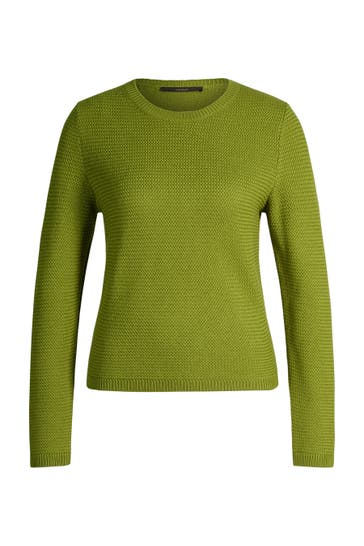 WINDSOR. Pullover Strickpullover grün