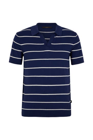 WINDSOR. Polo-Shirt Cashmilo navy