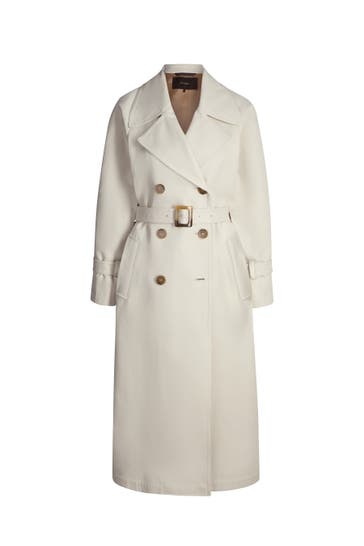 WINDSOR. Mantel Trenchcoat ivory