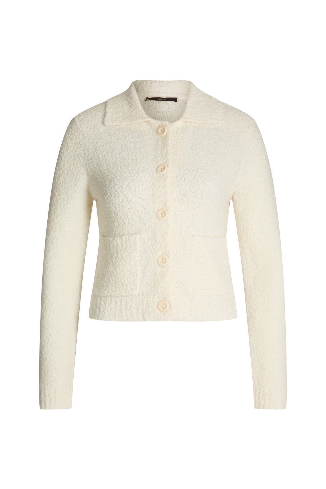 WINDSOR. Strickjacke Cardigan ecru, Bild 1