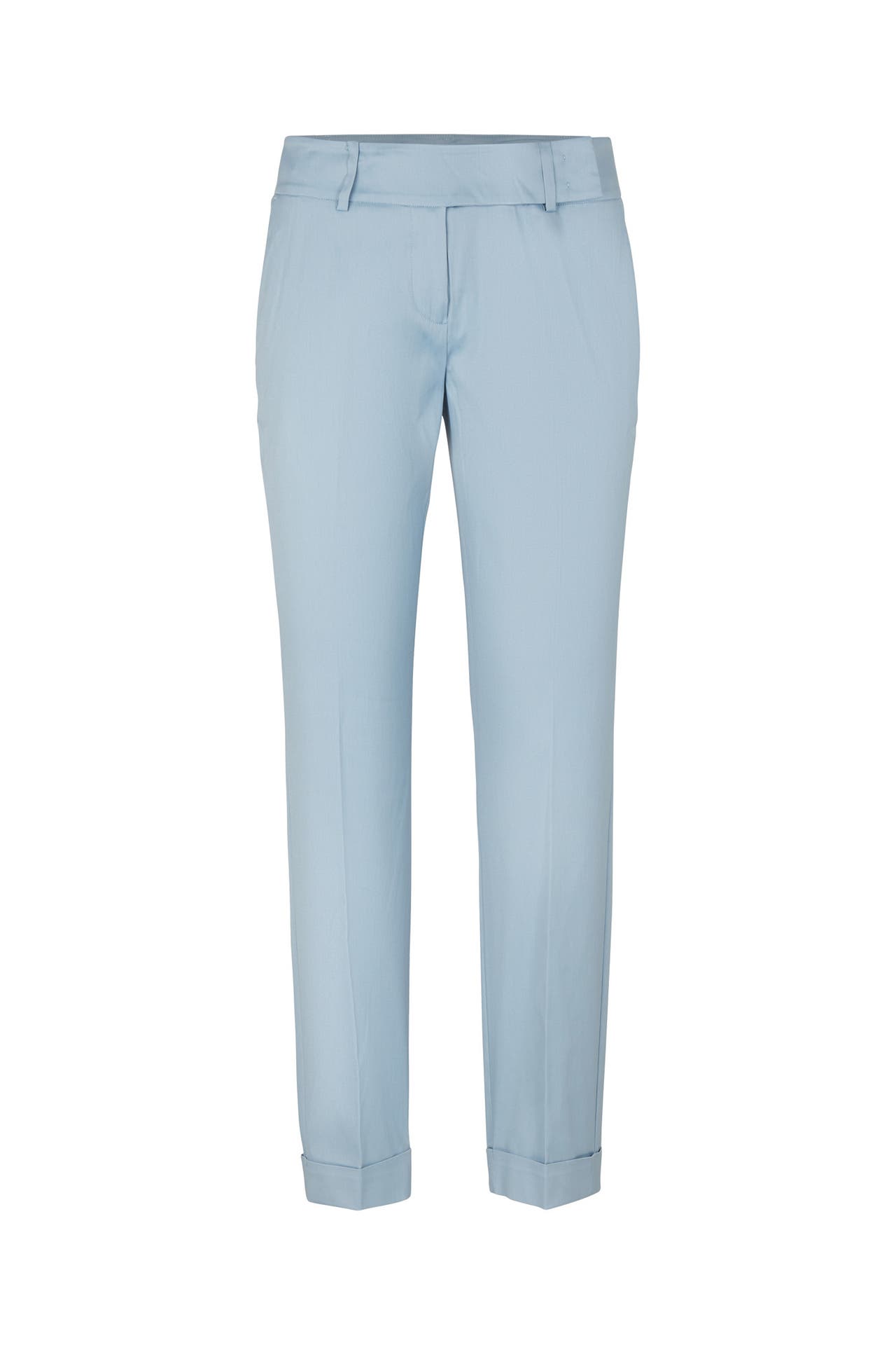WINDSOR. Baumwollstretch-Hose mit Umschlag, Bild 1