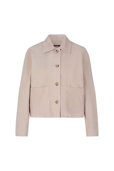 WINDSOR. Lederjacke Lederjacke steingrau