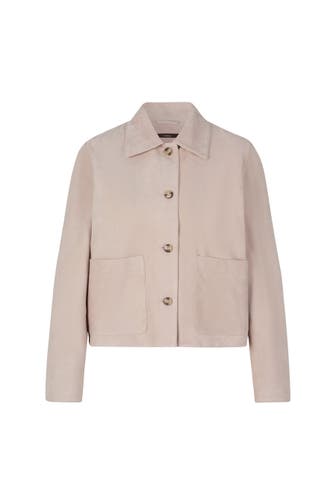 WINDSOR. Lederjacke Lederjacke steingrau