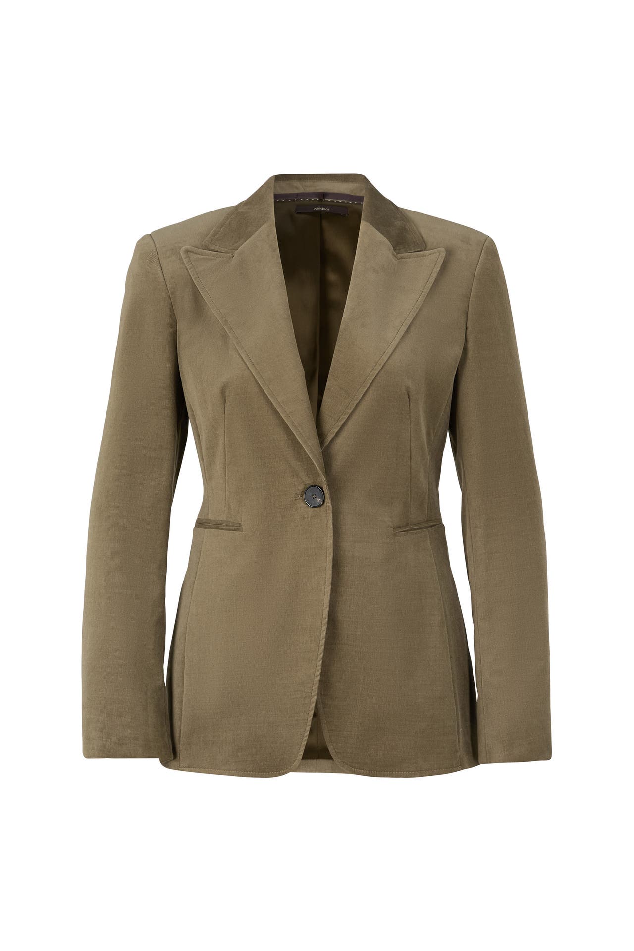 WINDSOR. Blazer Feincord-Blazer oliv, Bild 1