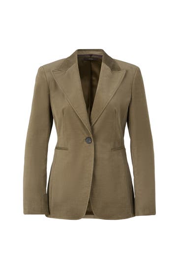 WINDSOR. Blazer Feincord-Blazer oliv