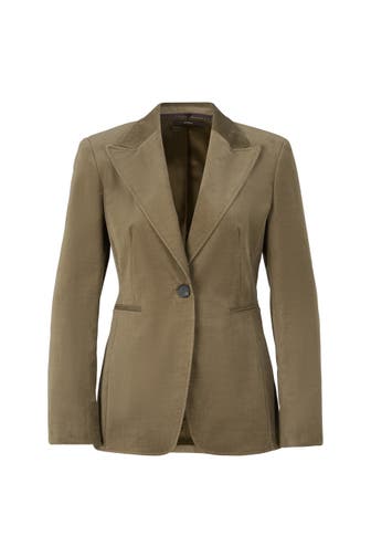 WINDSOR. Blazer Feincord-Blazer oliv