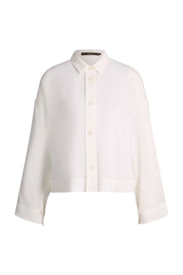 WINDSOR. Business-Bluse Hemdbluse ecru