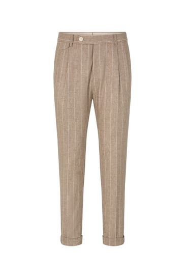 WINDSOR. Business-Hose Sapo beige Slim