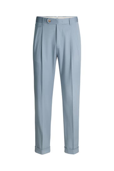 WINDSOR. Stoffhose Sapo hellblau Straight