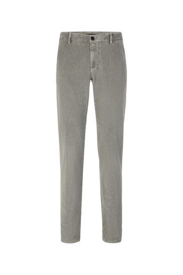 WINDSOR. Stoffhose Cino grau Slim
