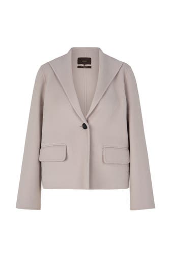 WINDSOR. Übergangsjacke Blazer-Jacke steingrau