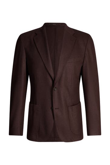 WINDSOR. Business-Sakko Giro dunkelbraun Regular Fit