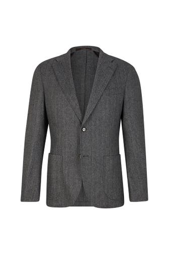 WINDSOR. Business-Sakko Giro anthrazit fischgrat Regular Fit