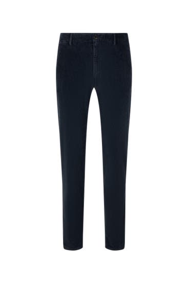 WINDSOR. - Stoffhose Cino navy Slim