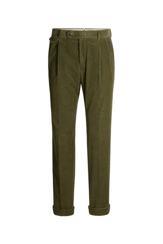 WINDSOR. Business-Hose Sapo grün Slim