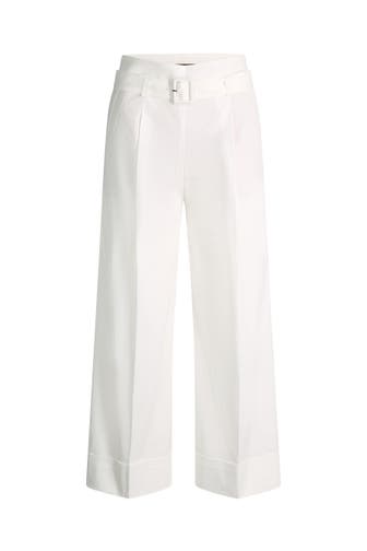 WINDSOR. Stoffhose Culotte ecru Culotte
