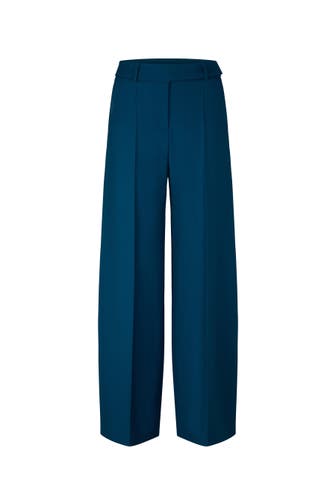 WINDSOR. Business-Hose Palazzohose türkis Straight