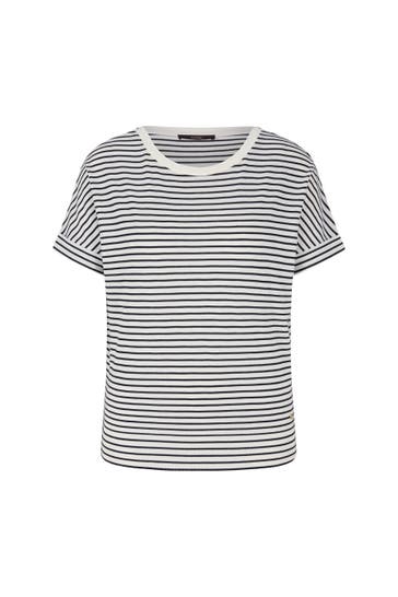 WINDSOR. T-Shirt Shirt navy-ecru gestreift
