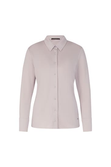 WINDSOR. Business-Bluse Hemdbluse steingrau