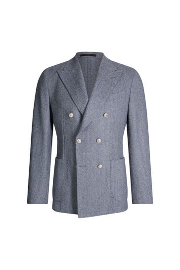 WINDSOR. Business-Sakko Salio blau Regular Fit