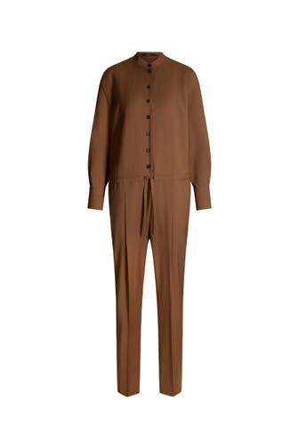 WINDSOR. Jumpsuit Overall braun Straight