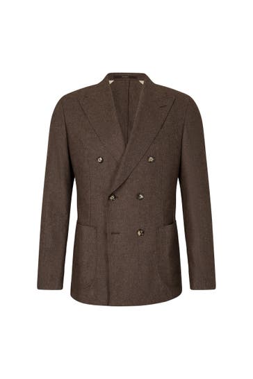 WINDSOR. Business-Sakko Salio braun Regular Fit