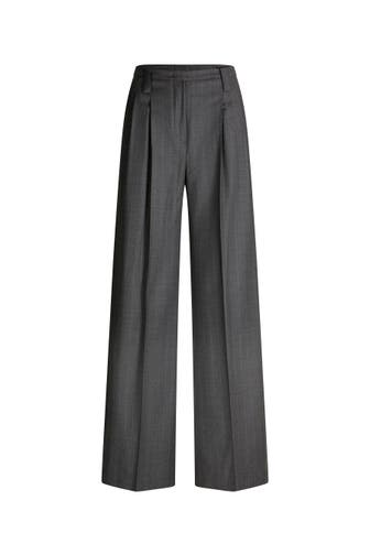 WINDSOR. Business-Hose Palazzohose grau Marlene