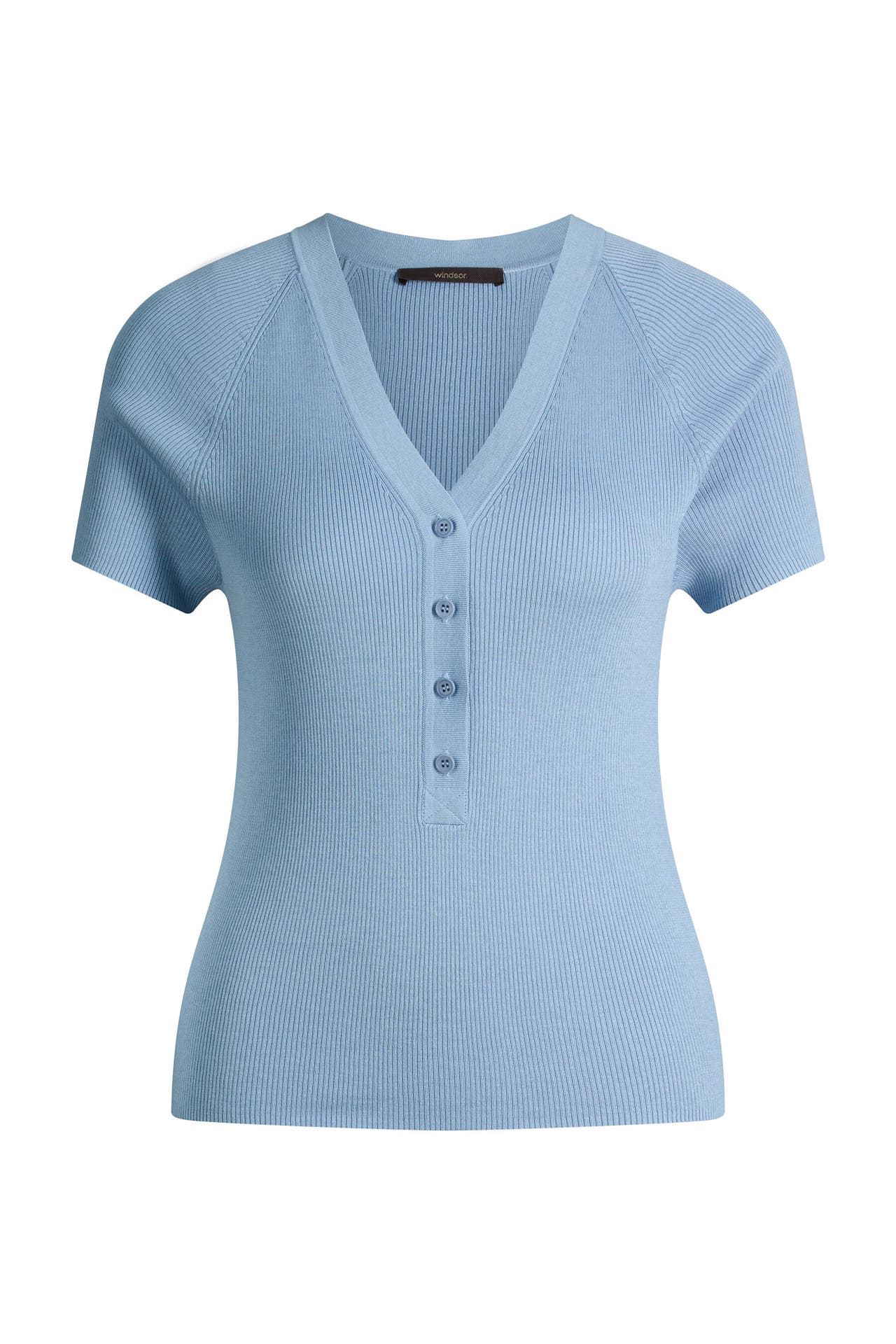 WINDSOR. Pullover Strickshirt hellblau, Bild 1