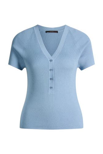 WINDSOR. Pullover Strickshirt hellblau