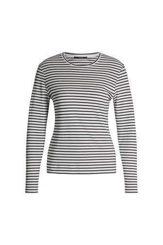 WINDSOR. Langarmshirt navy-weiss gestreift