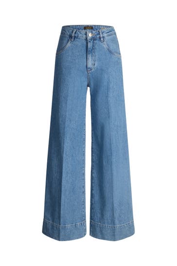 WINDSOR. Jeans Jeans-Marlenehose mid blue washed Straight
