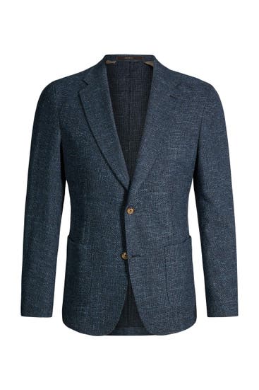 WINDSOR. - Business-Sakko Turn navy meliert Regular Fit