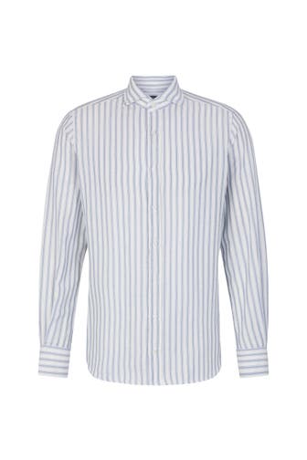 WINDSOR. Business-Hemd Lano blau-weiß gestreift Regular Fit