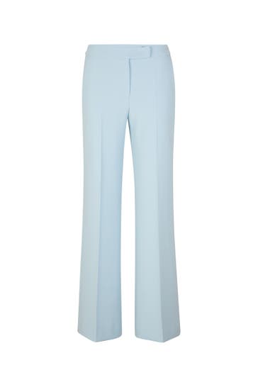 WINDSOR. Stoffhose Marlenehose hellblau Slim