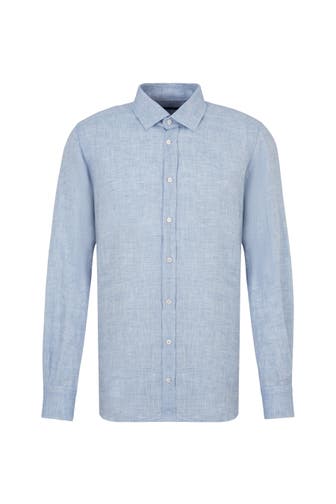 WINDSOR. Business-Hemd Lapo hellblau Regular Fit