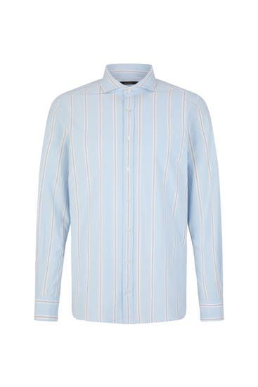 WINDSOR. - Business-Hemd Lano hellblau Regular Fit