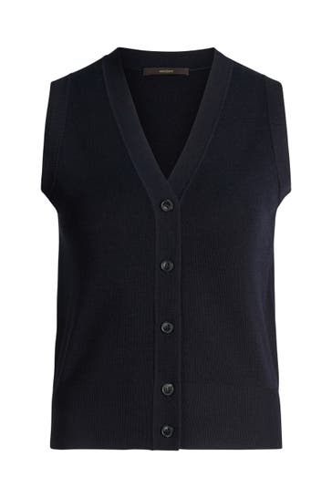 WINDSOR. T-Shirt Cardigan-Top navy