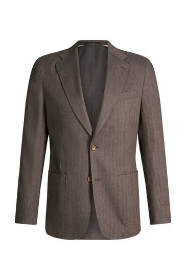 WINDSOR. Business-Sakko Giro braun Regular Fit