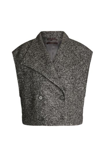 WINDSOR. Blazer Weste grau