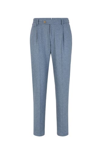 WINDSOR. Business-Hose Silvi taubenblau Slim