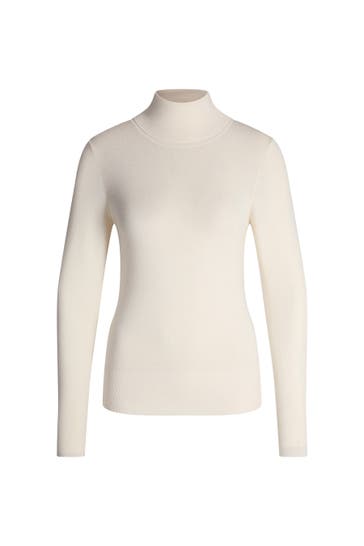 WINDSOR. Rollkragenshirt ecru