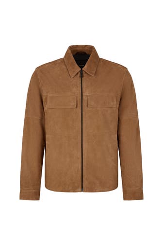 WINDSOR. Lederjacke Pesaro camel Regular Fit