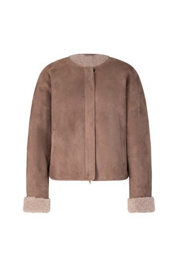 WINDSOR. Lederjacke Lederjacke braun