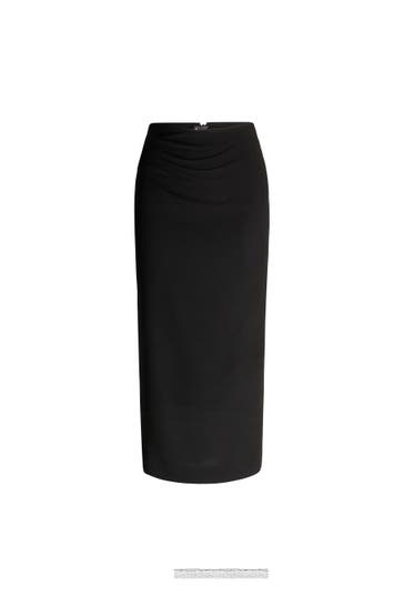 WINDSOR. Maxirock Bleistiftrock schwarz