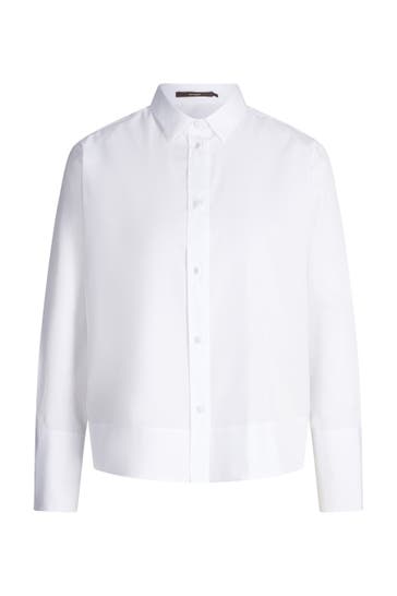 WINDSOR. Business-Bluse Hemdbluse weiß