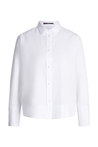 WINDSOR. Business-Bluse Hemdbluse weiß