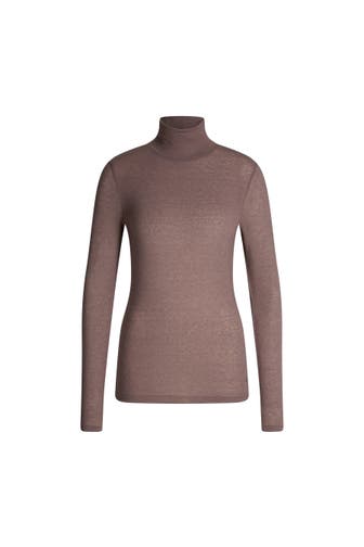 WINDSOR. T-Shirt Langarmshirt braun